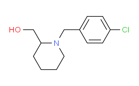 CAS No. 415720-36-4, (1-(4-Chlorobenzyl)piperidin-2-yl)methanol