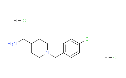 CAS No. 1286273-09-3, (1-(4-Chlorobenzyl)piperidin-4-yl)methanamine dihydrochloride