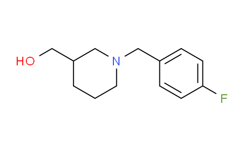 CAS No. 174560-97-5, (1-(4-Fluorobenzyl)piperidin-3-yl)methanol