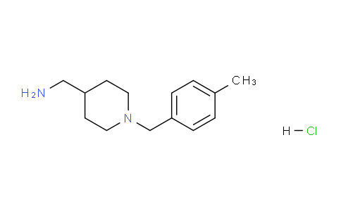 CAS No. 1289388-54-0, (1-(4-Methylbenzyl)piperidin-4-yl)methanamine hydrochloride