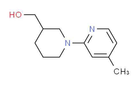 CAS No. 939986-82-0, (1-(4-Methylpyridin-2-yl)piperidin-3-yl)methanol