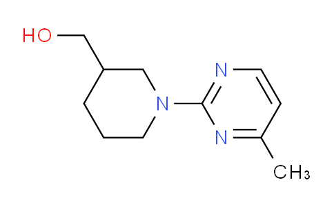 CAS No. 1261232-56-7, (1-(4-Methylpyrimidin-2-yl)piperidin-3-yl)methanol
