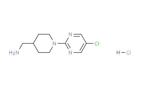 CAS No. 1420846-67-8, (1-(5-Chloropyrimidin-2-yl)piperidin-4-yl)methanamine hydrochloride