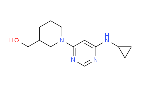 CAS No. 1353974-14-7, (1-(6-(Cyclopropylamino)pyrimidin-4-yl)piperidin-3-yl)methanol