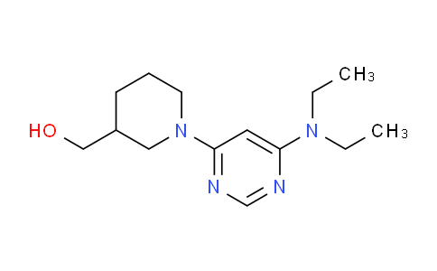 CAS No. 1353987-94-6, (1-(6-(Diethylamino)pyrimidin-4-yl)piperidin-3-yl)methanol