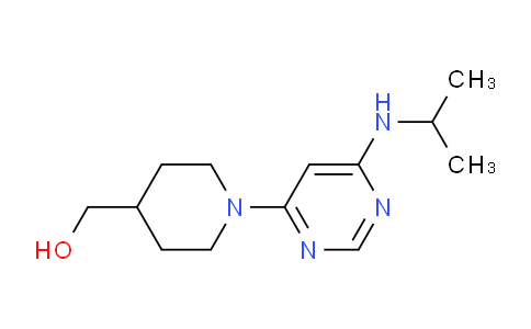 CAS No. 1353977-85-1, (1-(6-(Isopropylamino)pyrimidin-4-yl)piperidin-4-yl)methanol
