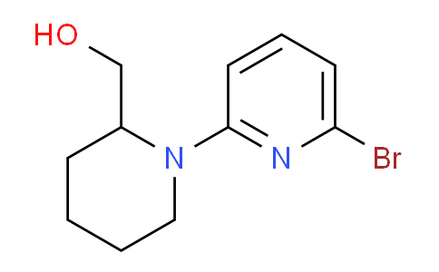 CAS No. 1289386-40-8, (1-(6-Bromopyridin-2-yl)piperidin-2-yl)methanol