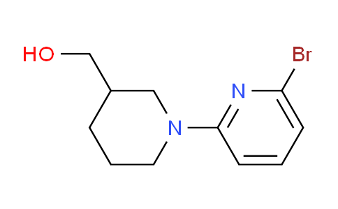 CAS No. 959239-04-4, (1-(6-Bromopyridin-2-yl)piperidin-3-yl)methanol