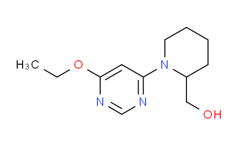 CAS No. 1353984-31-2, (1-(6-Ethoxypyrimidin-4-yl)piperidin-2-yl)methanol