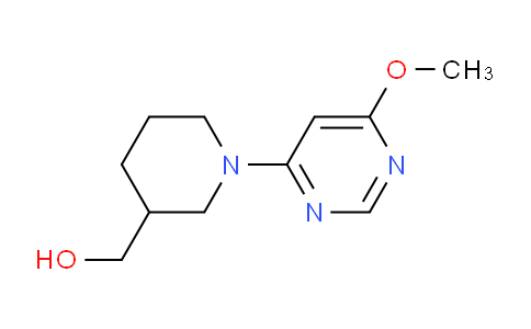CAS No. 1353989-77-1, (1-(6-Methoxypyrimidin-4-yl)piperidin-3-yl)methanol