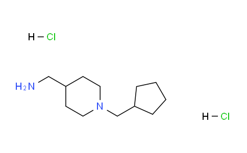CAS No. 1286273-94-6, (1-(Cyclopentylmethyl)piperidin-4-yl)methanamine dihydrochloride