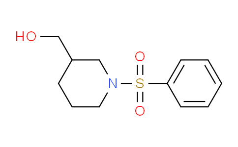 CAS No. 346691-49-4, (1-(Phenylsulfonyl)piperidin-3-yl)methanol