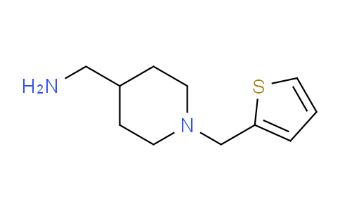 CAS No. 883541-34-2, (1-(Thiophen-2-ylmethyl)piperidin-4-yl)methanamine