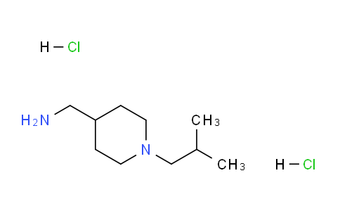 CAS No. 1229623-70-4, (1-Isobutylpiperidin-4-yl)methanamine dihydrochloride