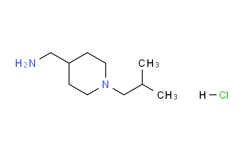 CAS No. 1956327-08-4, (1-Isobutylpiperidin-4-yl)methanamine hydrochloride