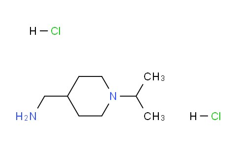 CAS No. 724463-82-5, (1-Isopropylpiperidin-4-yl)methanamine dihydrochloride