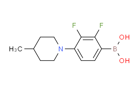 CAS No. 1704069-62-4, (2,3-difluoro-4-(4-methylpiperidin-1-yl)phenyl)boronic acid