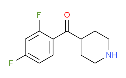 CAS No. 84162-86-7, (2,4-Difluorophenyl)(piperidin-4-yl)methanone