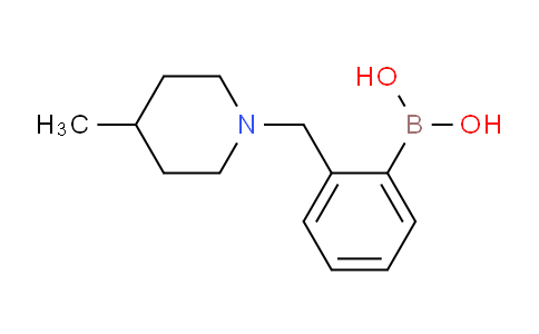 CAS No. 1313737-75-5, (2-((4-methylpiperidin-1-yl)methyl)phenyl)boronic acid
