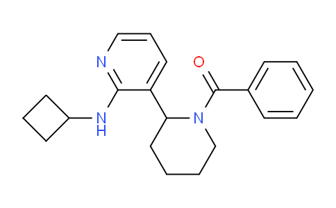 CAS No. 1352482-33-7, (2-(2-(Cyclobutylamino)pyridin-3-yl)piperidin-1-yl)(phenyl)methanone