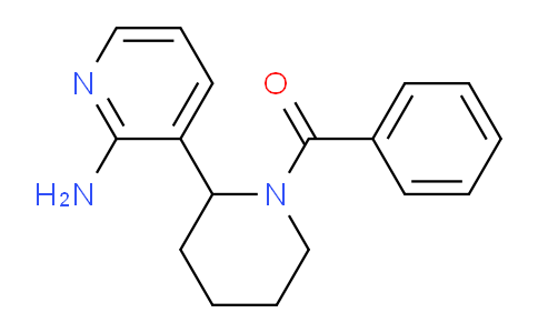 CAS No. 1352494-70-2, (2-(2-Aminopyridin-3-yl)piperidin-1-yl)(phenyl)methanone