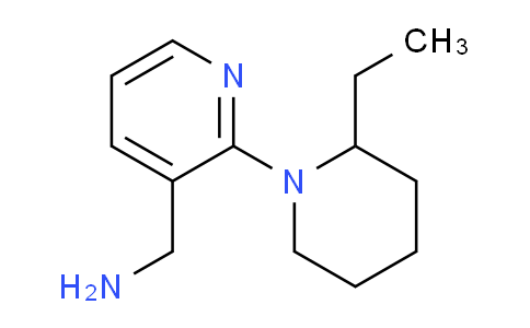 CAS No. 1095019-40-1, (2-(2-Ethylpiperidin-1-yl)pyridin-3-yl)methanamine