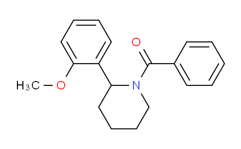 CAS No. 1355181-68-8, (2-(2-Methoxyphenyl)piperidin-1-yl)(phenyl)methanone