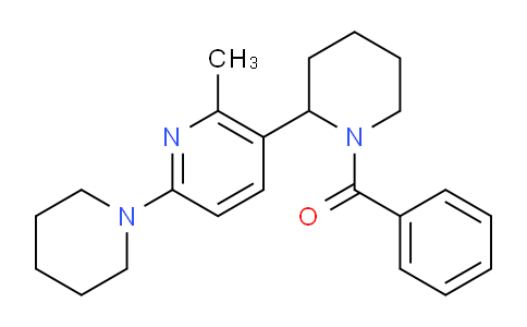 CAS No. 1352493-26-5, (2-(2-Methyl-6-(piperidin-1-yl)pyridin-3-yl)piperidin-1-yl)(phenyl)methanone