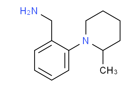 CAS No. 869943-42-0, (2-(2-Methylpiperidin-1-yl)phenyl)methanamine
