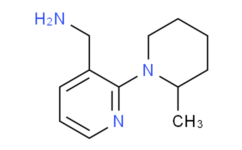 CAS No. 953737-44-5, (2-(2-Methylpiperidin-1-yl)pyridin-3-yl)methanamine