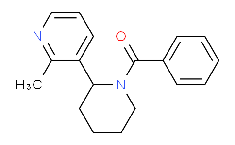 CAS No. 1352542-04-1, (2-(2-Methylpyridin-3-yl)piperidin-1-yl)(phenyl)methanone