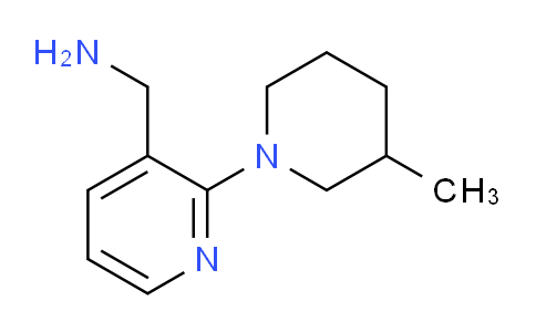 CAS No. 954261-51-9, (2-(3-Methylpiperidin-1-yl)pyridin-3-yl)methanamine