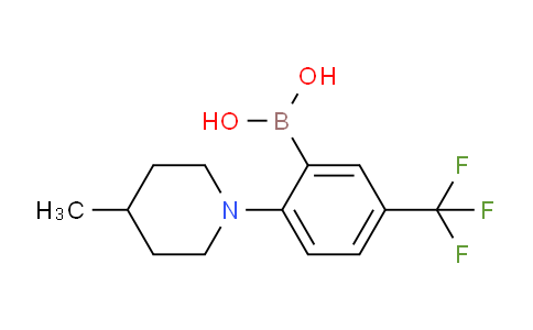 CAS No. 1704063-77-3, (2-(4-methylpiperidin-1-yl)-5-(trifluoromethyl)phenyl)boronic acid