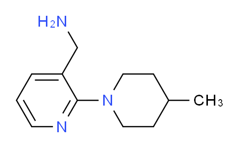 CAS No. 953727-70-3, (2-(4-Methylpiperidin-1-yl)pyridin-3-yl)methanamine