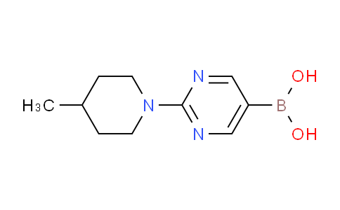CAS No. 1704073-33-5, (2-(4-methylpiperidin-1-yl)pyrimidin-5-yl)boronic acid