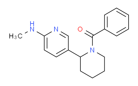 CAS No. 1352516-73-4, (2-(6-(Methylamino)pyridin-3-yl)piperidin-1-yl)(phenyl)methanone