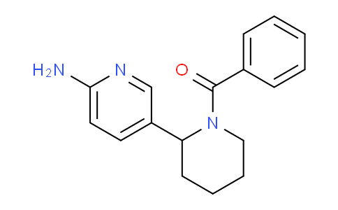 CAS No. 1352490-99-3, (2-(6-Aminopyridin-3-yl)piperidin-1-yl)(phenyl)methanone