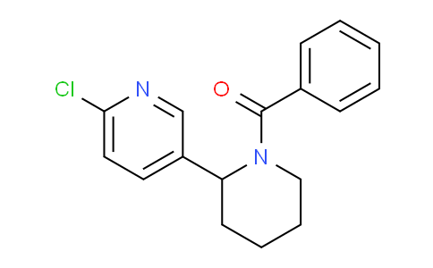 CAS No. 1352518-38-7, (2-(6-Chloropyridin-3-yl)piperidin-1-yl)(phenyl)methanone