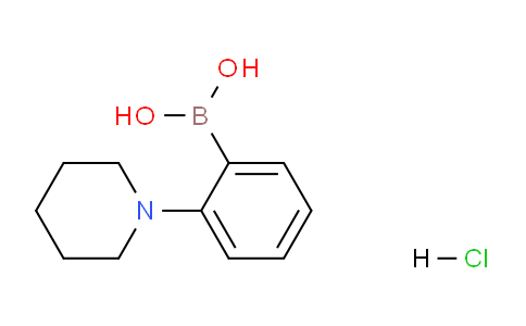 CAS No. 1072952-24-9, (2-(Piperidin-1-yl)phenyl)boronic acid hydrochloride