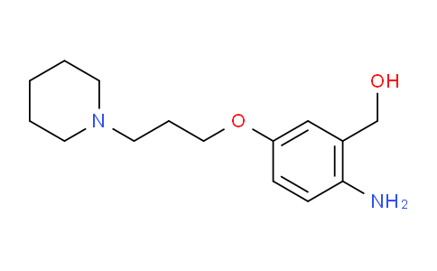 CAS No. 2288710-47-2, (2-Amino-5-(3-(piperidin-1-yl)propoxy)phenyl)methanol