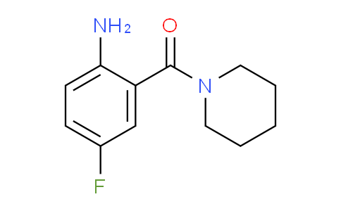 CAS No. 1152587-50-2, (2-Amino-5-fluorophenyl)(piperidin-1-yl)methanone