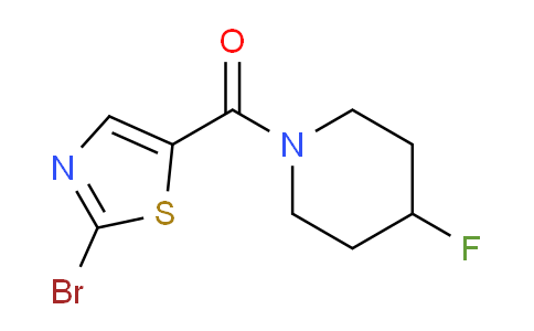 CAS No. 1290136-86-5, (2-Bromothiazol-5-yl)(4-fluoropiperidin-1-yl)methanone