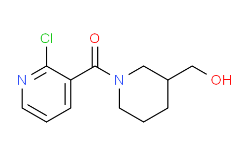 CAS No. 1156804-89-5, (2-Chloropyridin-3-yl)(3-(hydroxymethyl)piperidin-1-yl)methanone