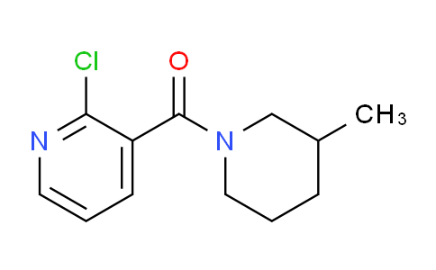 CAS No. 560106-13-0, (2-Chloropyridin-3-yl)(3-methylpiperidin-1-yl)methanone