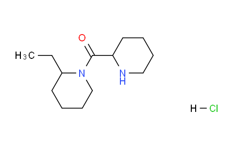 CAS No. 1246172-60-0, (2-Ethylpiperidin-1-yl)(piperidin-2-yl)methanone hydrochloride