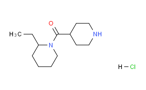 CAS No. 1220034-98-9, (2-Ethylpiperidin-1-yl)(piperidin-4-yl)methanone hydrochloride