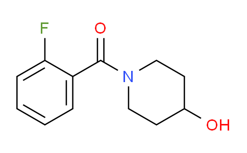 CAS No. 1082804-68-9, (2-Fluorophenyl)(4-hydroxypiperidin-1-yl)methanone