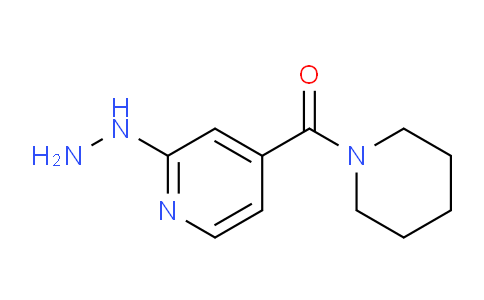 CAS No. 1247561-58-5, (2-Hydrazinylpyridin-4-yl)(piperidin-1-yl)methanone
