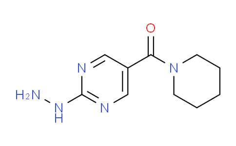 CAS No. 1710661-65-6, (2-Hydrazinylpyrimidin-5-yl)(piperidin-1-yl)methanone