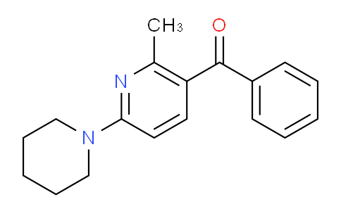 CAS No. 1355223-25-4, (2-Methyl-6-(piperidin-1-yl)pyridin-3-yl)(phenyl)methanone